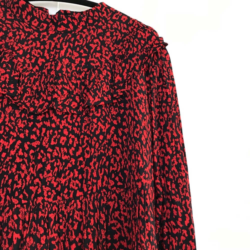 ZARA | LEOPARD PRINT DRESS - Picture 2 of 4